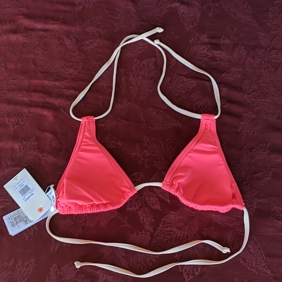 Billabong pink & Coral bikini top size S - Picture 3 of 4
